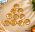 Tea Light Candle (Orange) - (10022)