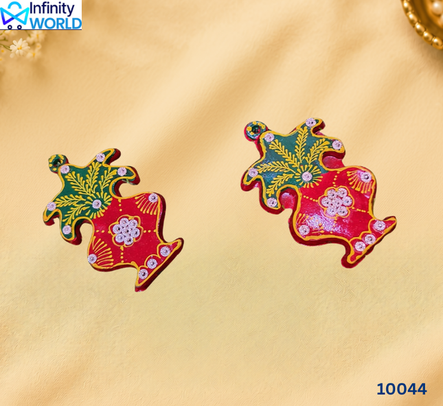 Wooden Kalash Door Siders (10044)