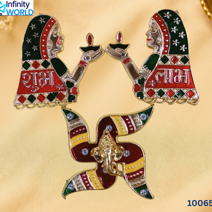 Lady Shubh Labh And Swastik (10065)