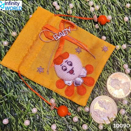Yellow Baby Coin Pouch - (10090)