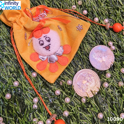 Yellow Baby Coin Pouch - (10090)