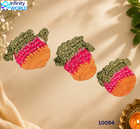 Tricolour Coin Pouch (Set Of 3) - (10094)