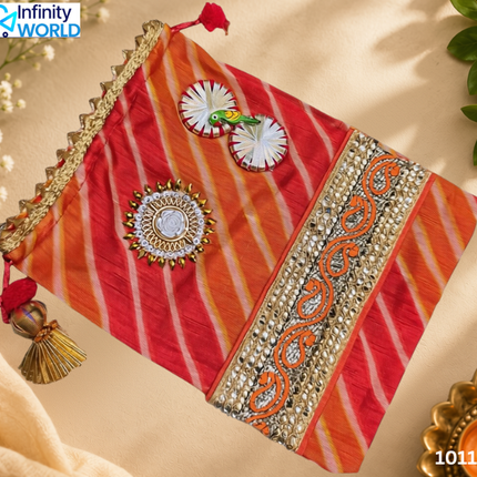Leheriya Potli (Set Of 4) - (10110)