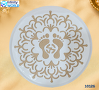 Rangoli Plate - Charan - 10