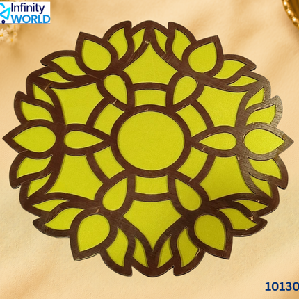 Rangoli Lemon Yellow - 12" (10130)