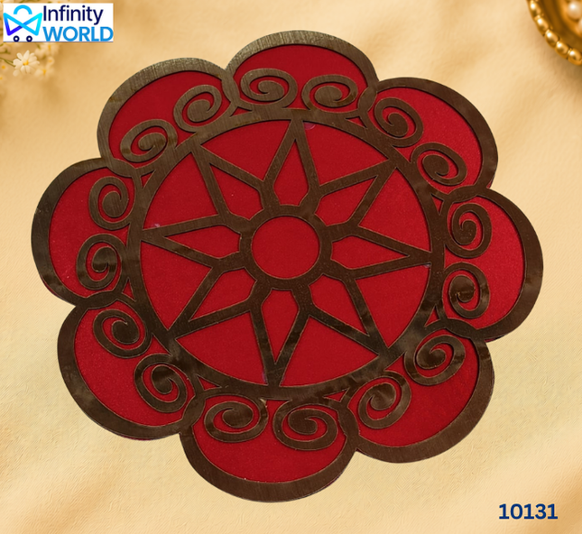 Rangoli - Red - 12" (10131)
