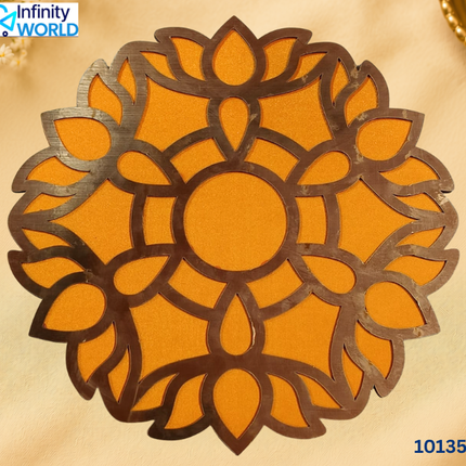 Rangoli  - Yellow - 12" (10135)