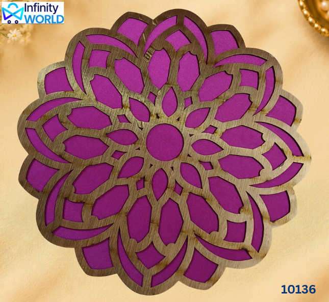 Rangoli - Pink - 12" (10136)