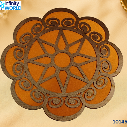 Rangoli - Yellow - 12" (10145)