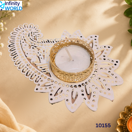 Kairi Design Mdf Tealight Candle Holder - (10155)