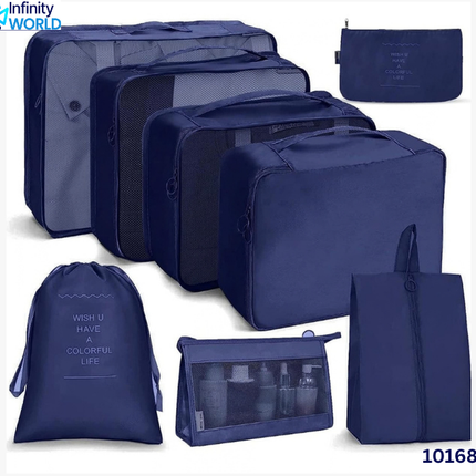 8 Piece Travelling Organiser - (10168)