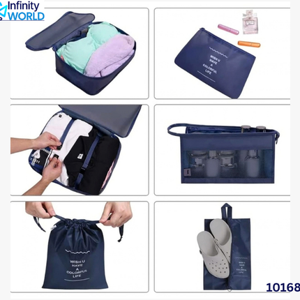 8 Piece Travelling Organiser - (10168)