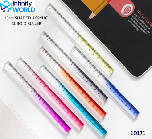 Acrylic Ruler (15Cm) - (10171)