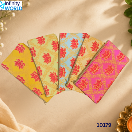 Lotus Pouches (Set Of 10 Pieces) - (10179)