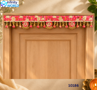 Red Pichwai Bandarwar - (10186)