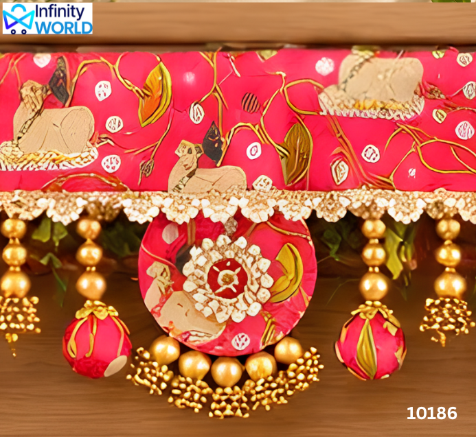 Red Pichwai Bandarwar - (10186) – Infinity World
