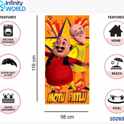 Motu Patlu Towel (10265)