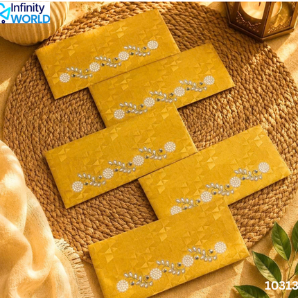 Golden Moti Envelope (Set Of 5) - (10313)