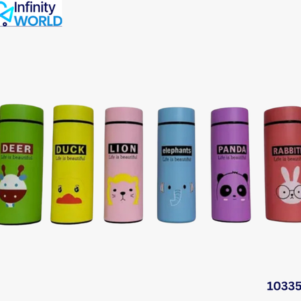 Printed Glass Bottle - (10335)