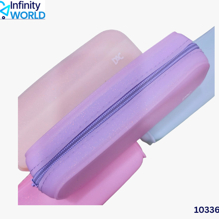 Silicon Glitter Pouch - (10336)