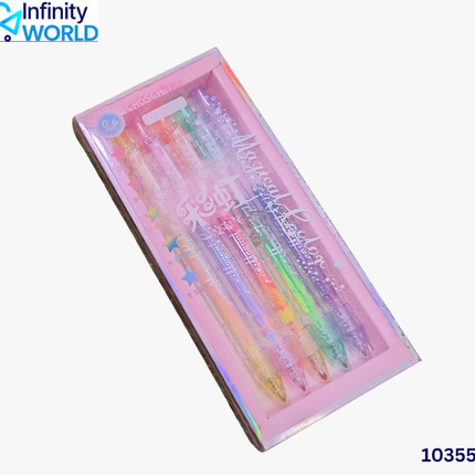 Magical Neon Colour Pen Set - (10355)