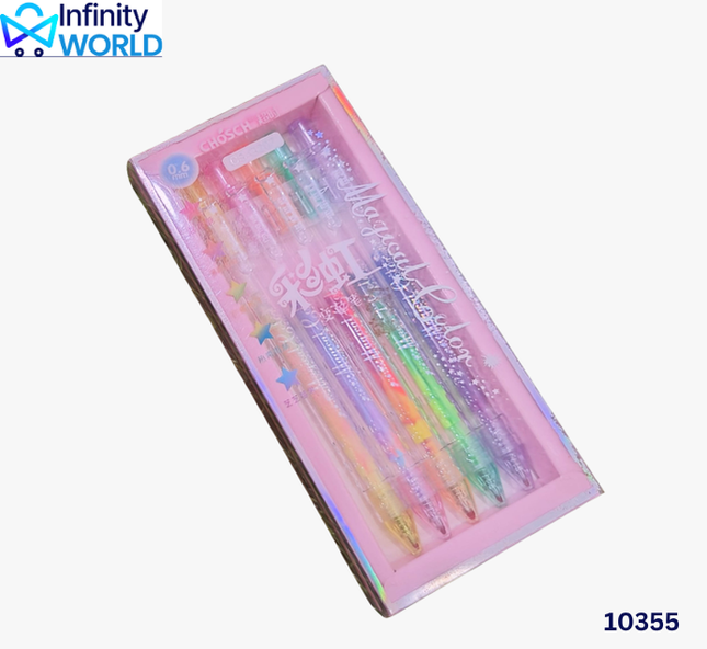 Magical Neon Colour Pen Set - (10355)