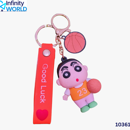Shinchan Football Keychain - (10361)