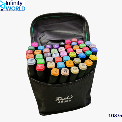 48 Pieces Twin Marker Set - (10375)