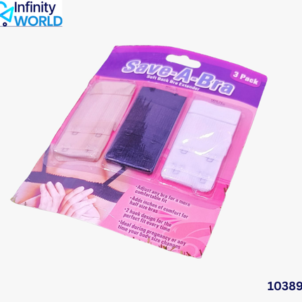 Bra Extender (Set Of 3) - (10389)