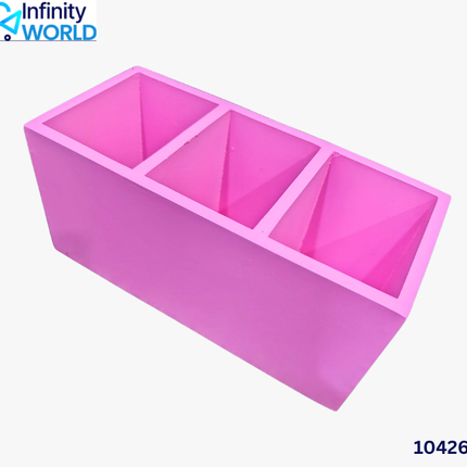 Girl Bow Mdf Organiser - (10426)