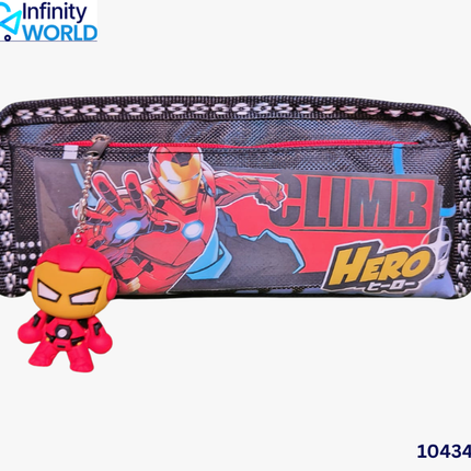 Boy Character Pencil Box - (10434)
