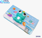 Squishy Eyes Cartoon Pencil Box - (10436)
