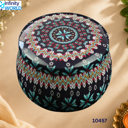 Mandala Tin Scented Candle - (10457)