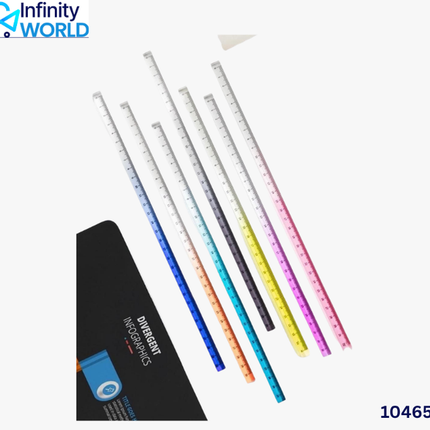 Acrylic Ruler (30 Cm) - (10465)