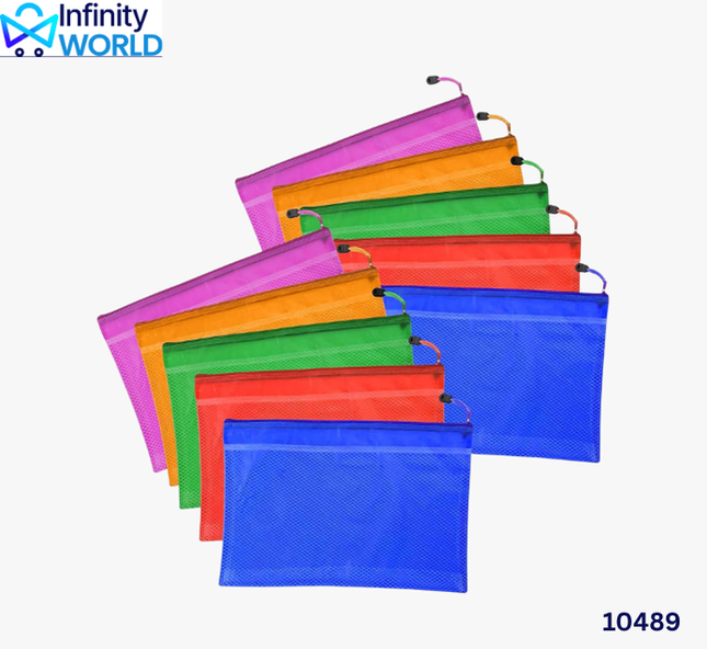 Solid Colour Transparent Folder (Big) - (10489)