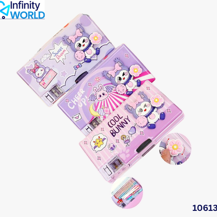 Kuromi Motif Pencil Box - (10613)