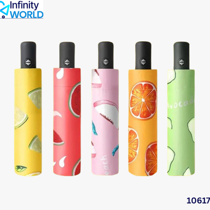 Fruit Print Umbrella - (10617)