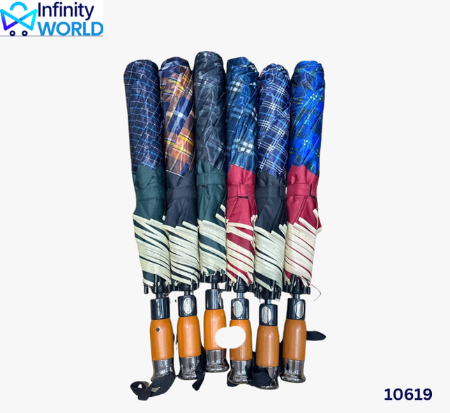 Big Checks Umbrella - (10619)