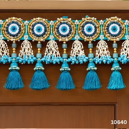 Blue Evil Eye Bandarwar - (10640)