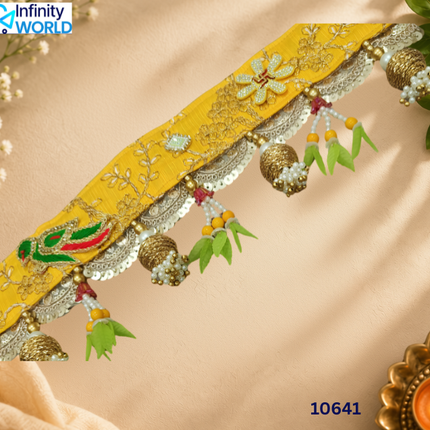 Yellow Parrot Bandarwar - (10641)