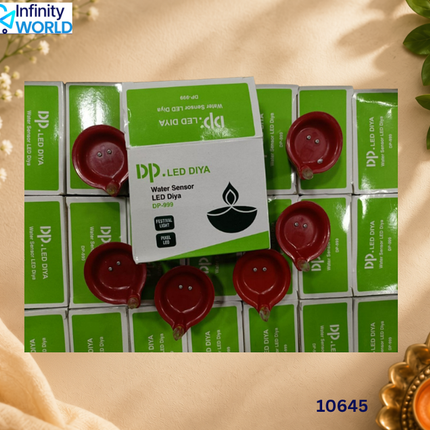 Dp Led Water Sensor Diya (Set Of 6) - (10645)