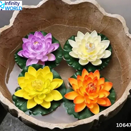 Floating Lotus (Pack Of 4) - (10647)