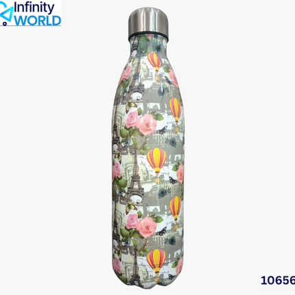 Floral Print Bottle (1000Ml) - (10656)