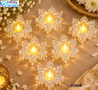 Rangoli Led Diya (Set Of 12) - (10666)