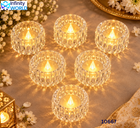 Ball Led Diya (Set Of 12) - (10667)