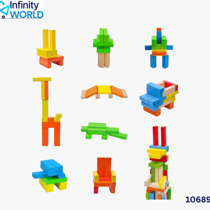 Wooden Blocks Jenga - (10689)
