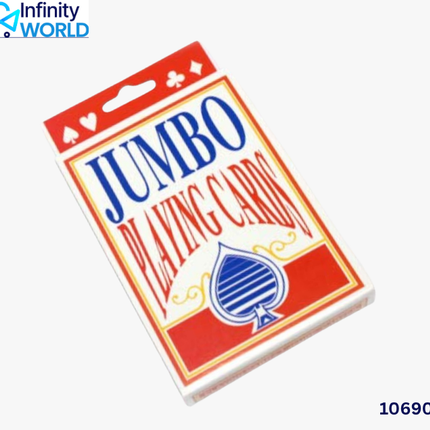 Jumbo Playing Cards - (10690)