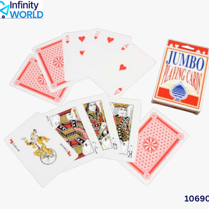 Jumbo Playing Cards - (10690)