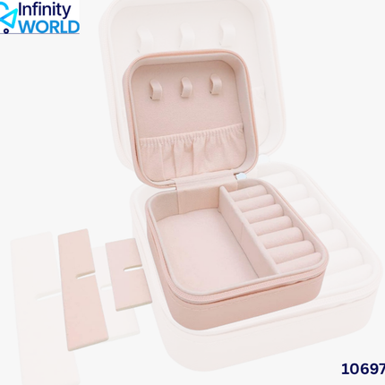 Square Mini Jewellery Organiser Box - (10697)