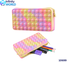 Pink Yellow Popit Pencil Pouch - (10699)